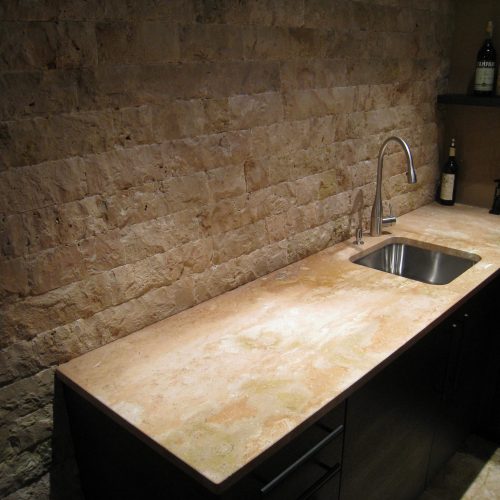 Travertino Scabas Küche